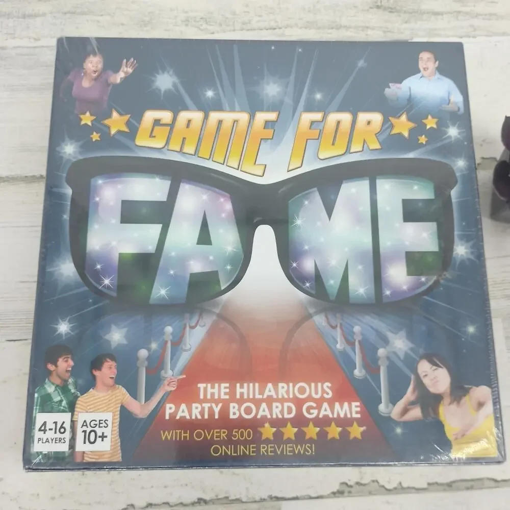 Game For Fame NEW Board Game Party